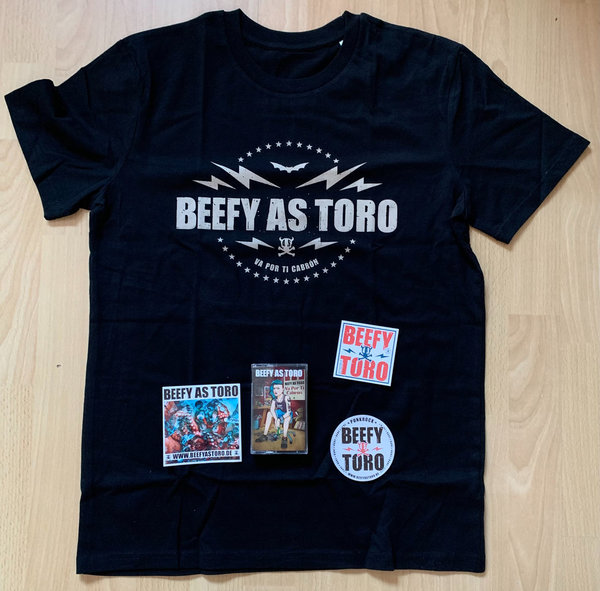 SPECIAL - Beefy As Toro Bundle: Va Por Ti Cabrón (Tape) inkl. Download Code! + T-Shirt